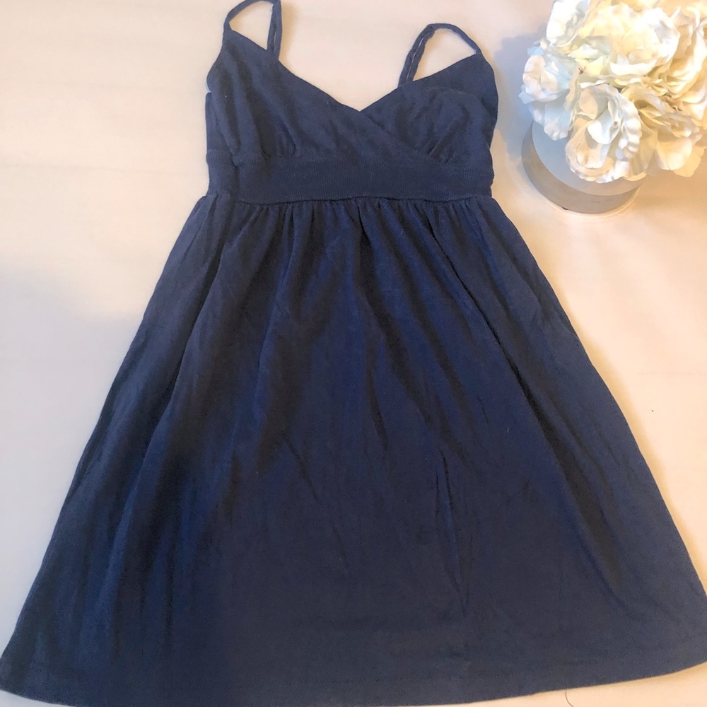 Old navy size small navy blue sun dress